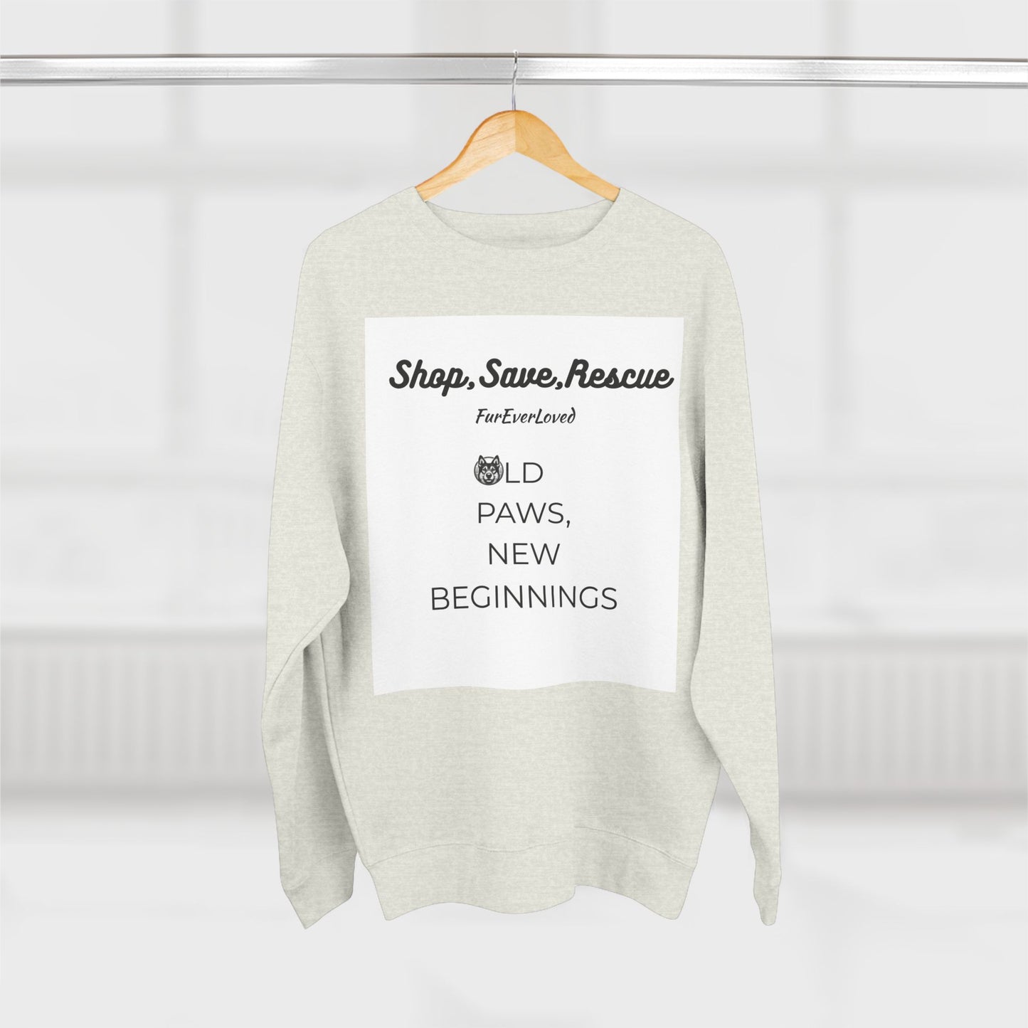 Unisex Crewneck Sweatshirt - Old Dogs New Beginning