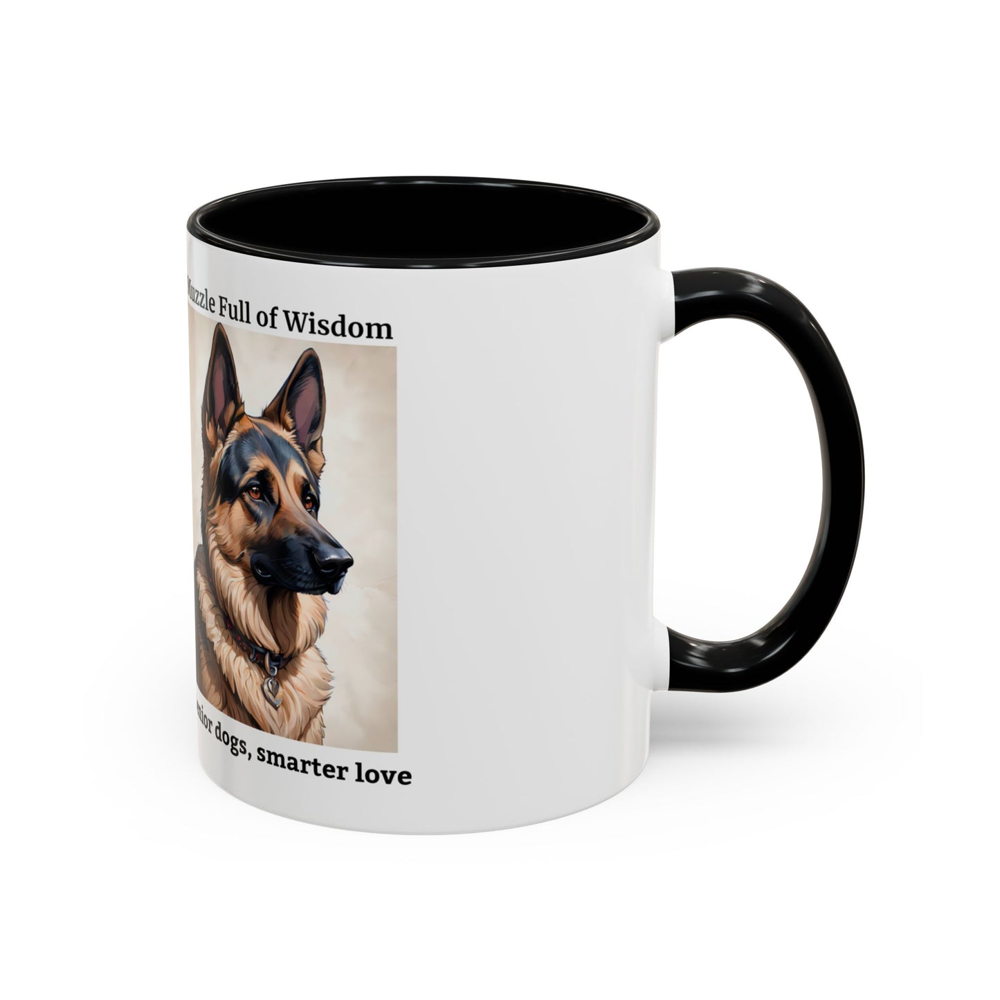 Mug - A dog saying Muzzle Full of Wisdom