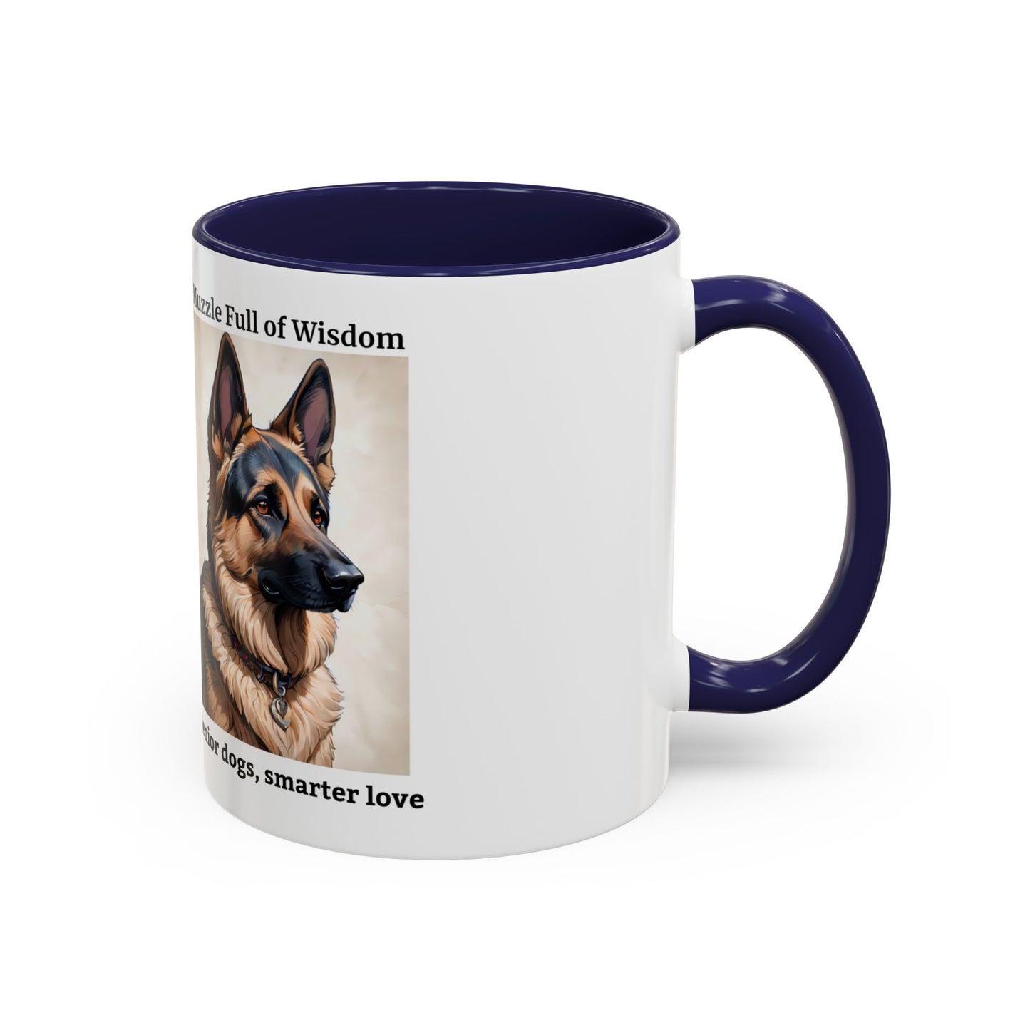 Mug - A dog saying Muzzle Full of Wisdom
