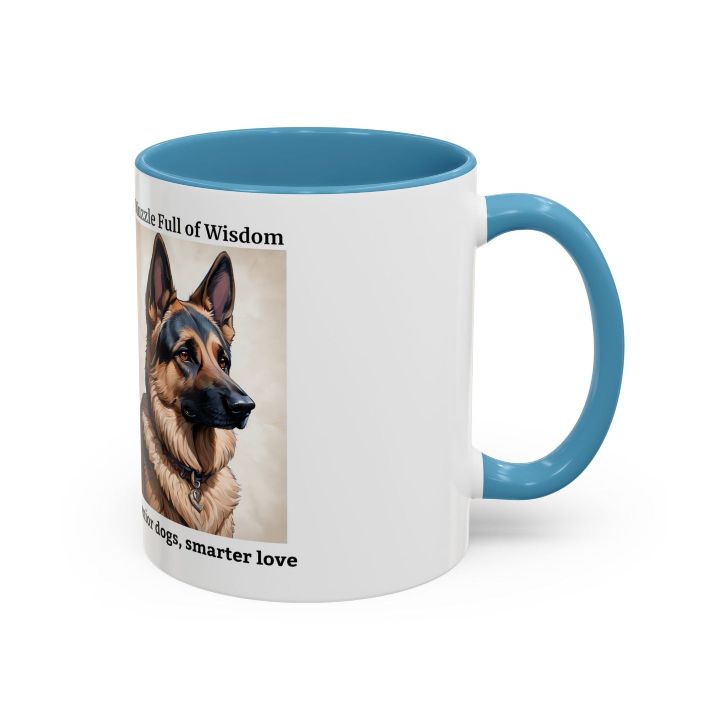Mug - A dog saying Muzzle Full of Wisdom