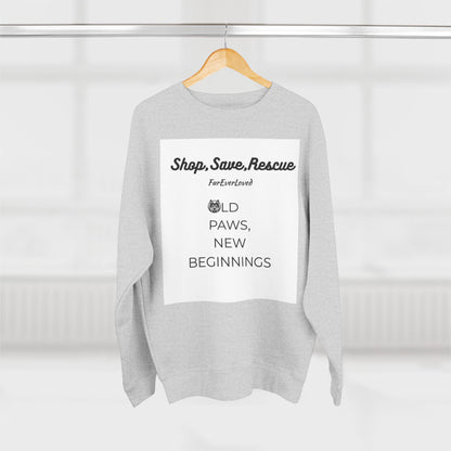 Unisex Crewneck Sweatshirt - Old Dogs New Beginning