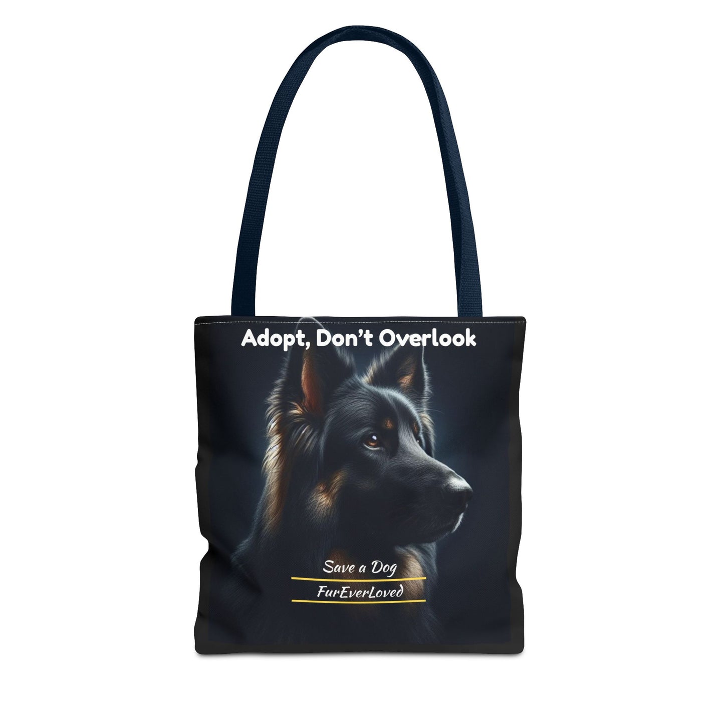 Dog Tote Bag - Adopt Don't Overlook