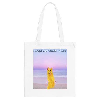 Sunrise Dog Silhoutte Adopt Tote Bag