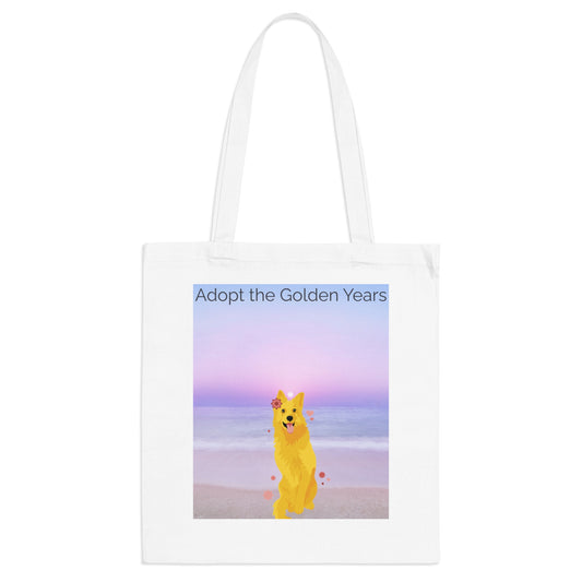 Sunrise Dog Silhoutte Adopt Tote Bag