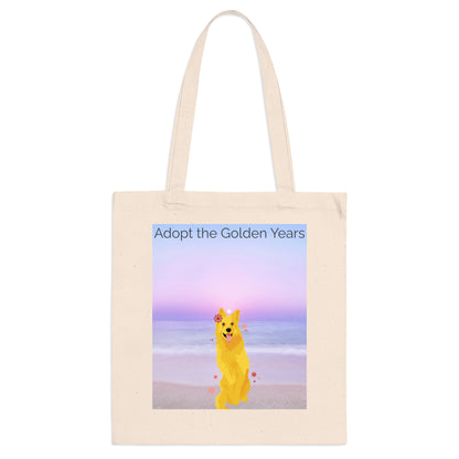 Sunrise Dog Silhoutte Adopt Tote Bag