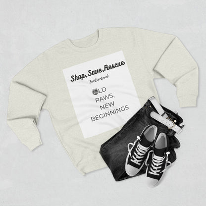 Unisex Crewneck Sweatshirt - Old Dogs New Beginning