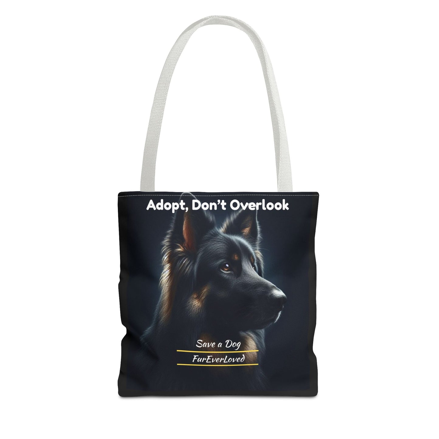 Dog Tote Bag - Adopt Don't Overlook