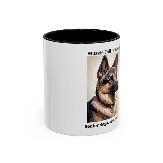 Mug - A dog saying Muzzle Full of Wisdom