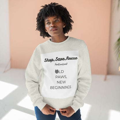 Unisex Crewneck Sweatshirt - Old Dogs New Beginning