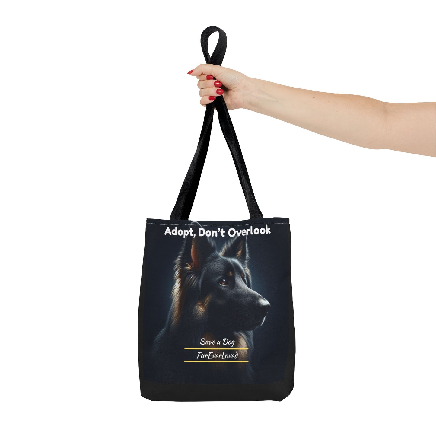 Dog Tote Bag - Adopt Don't Overlook