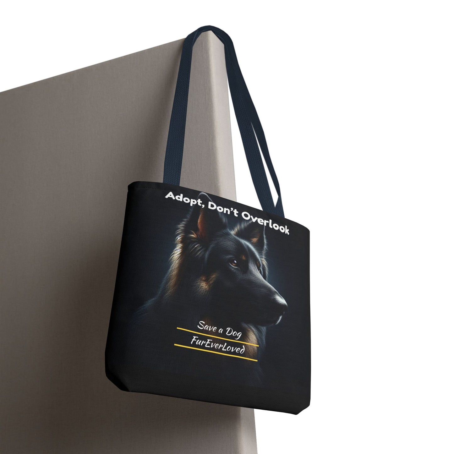 Dog Tote Bag - Adopt Don't Overlook