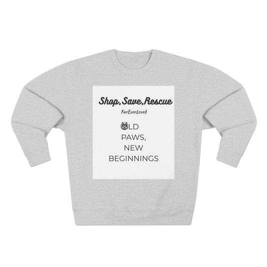Unisex Crewneck Sweatshirt - Old Dogs New Beginning
