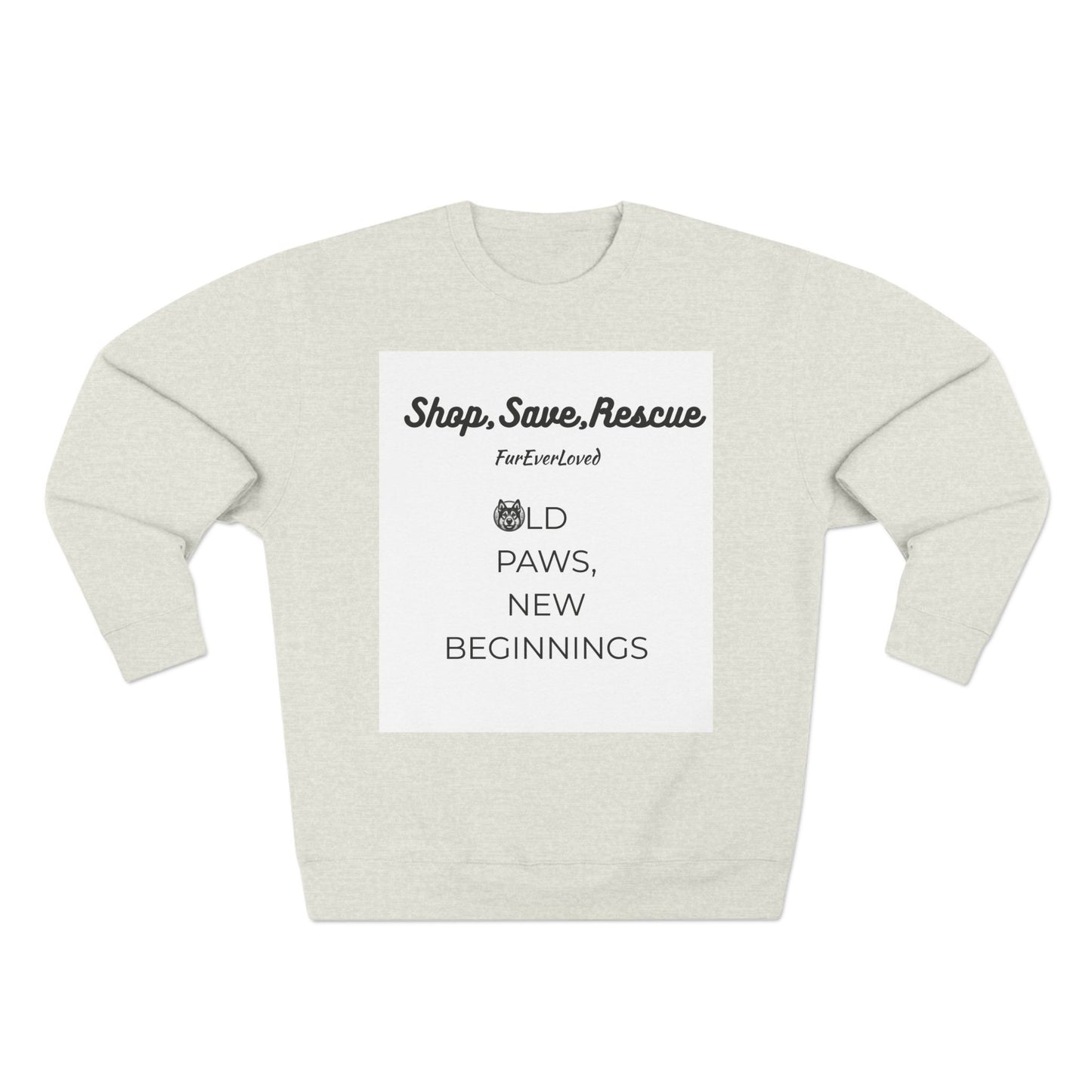 Unisex Crewneck Sweatshirt - Old Dogs New Beginning