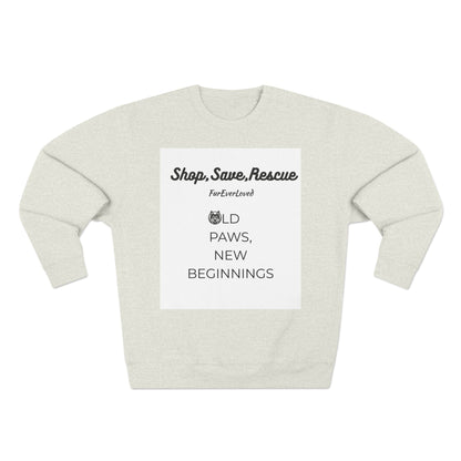 Unisex Crewneck Sweatshirt - Old Dogs New Beginning