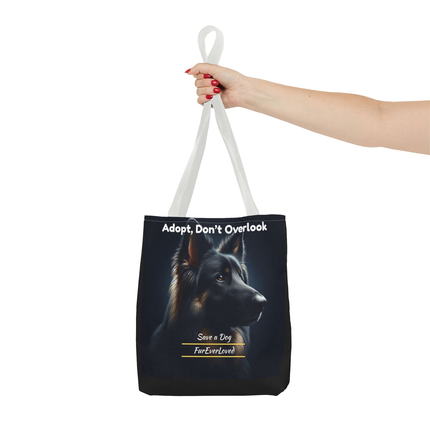 Dog Tote Bag - Adopt Don't Overlook
