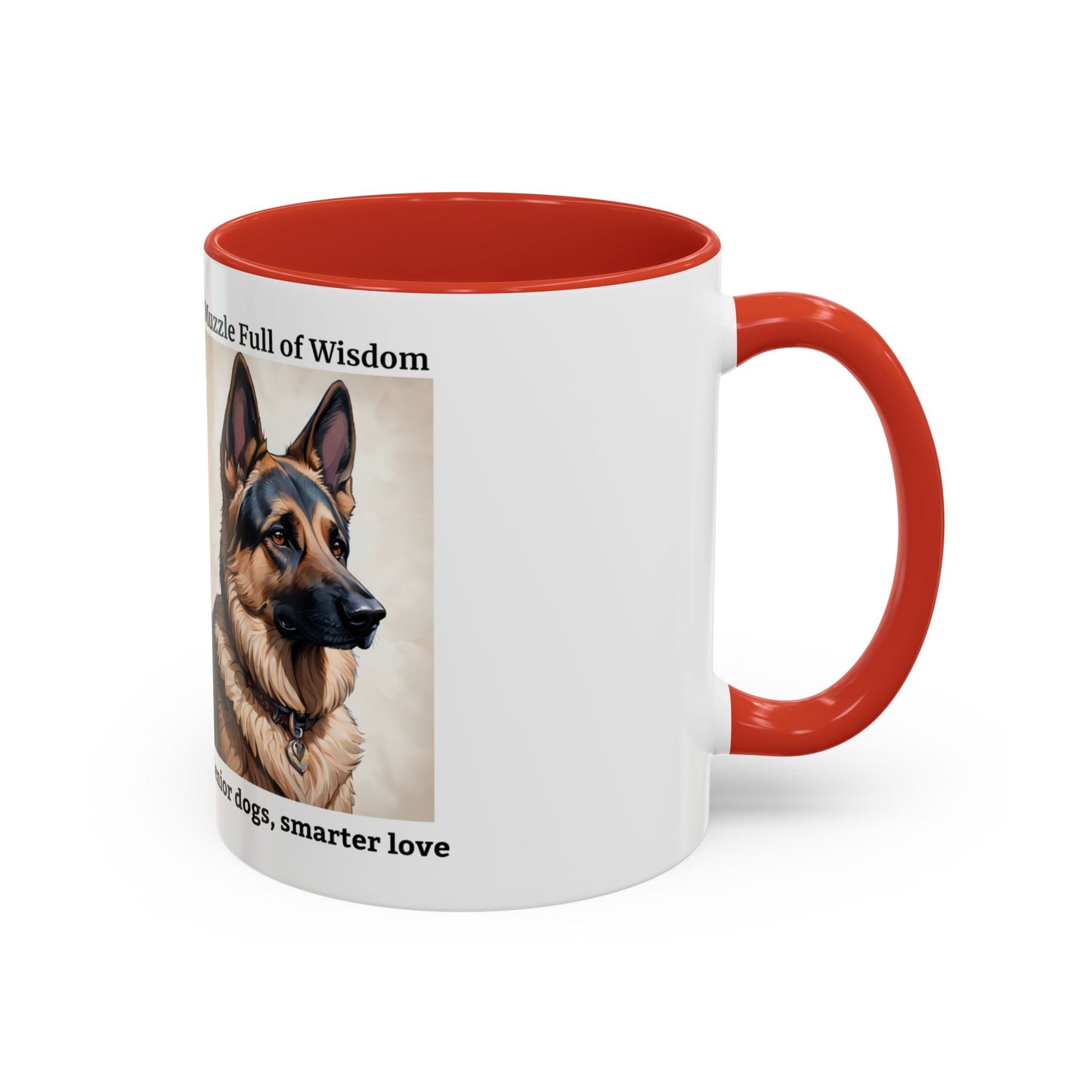 Mug - A dog saying Muzzle Full of Wisdom