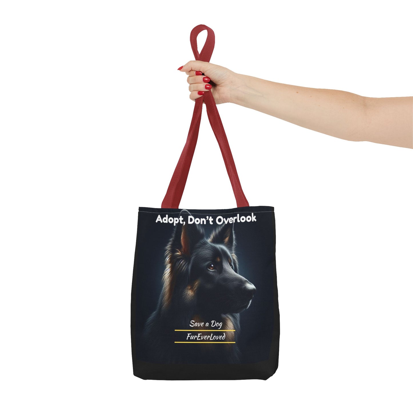 Dog Tote Bag - Adopt Don't Overlook