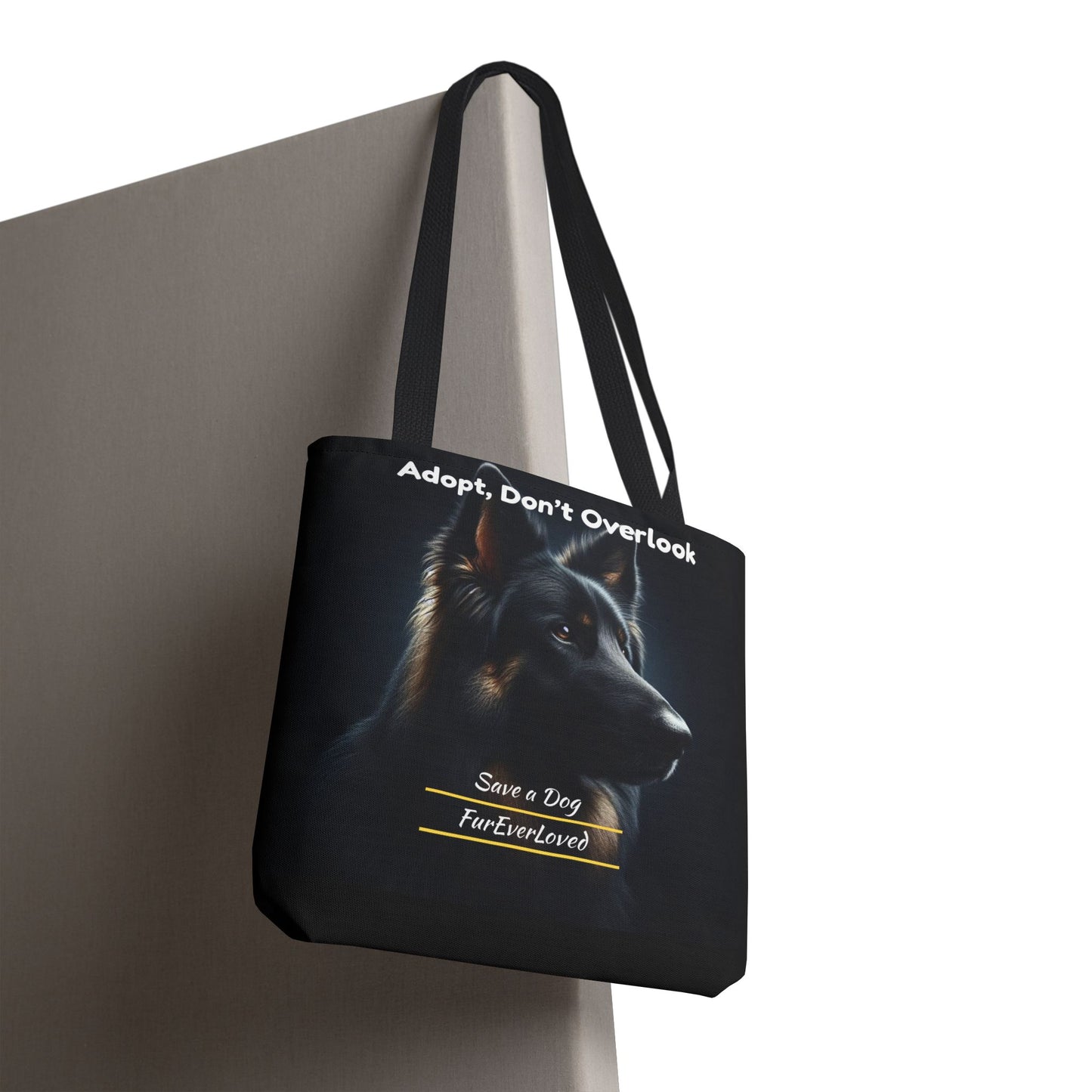 Dog Tote Bag - Adopt Don't Overlook