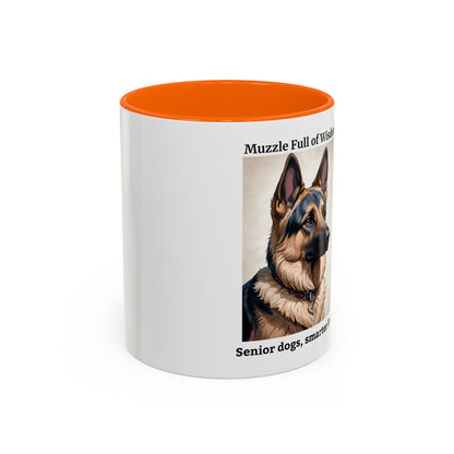 Mug - A dog saying Muzzle Full of Wisdom